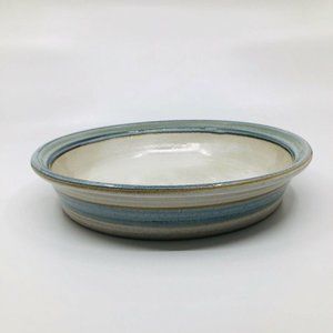 Mid Century Studio Pottery Pie Dish 10” Signed Searle ‘53